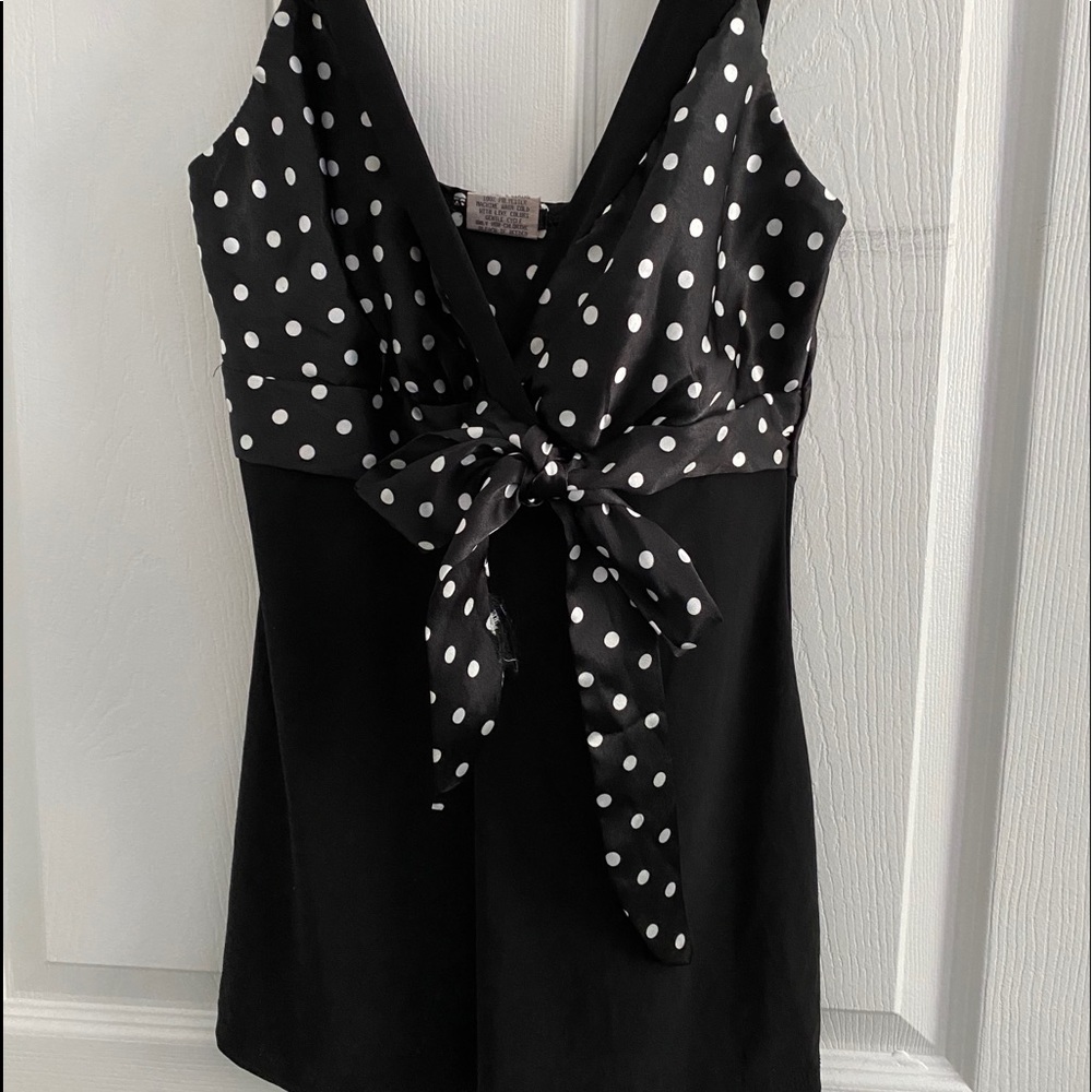 polka dot shirt